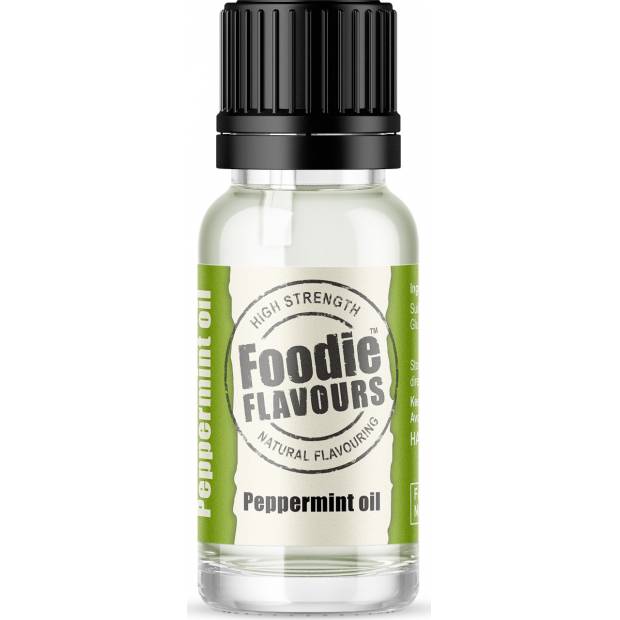 Přírodní koncentrované aroma 15ml mátový olej - Foodie Flavours