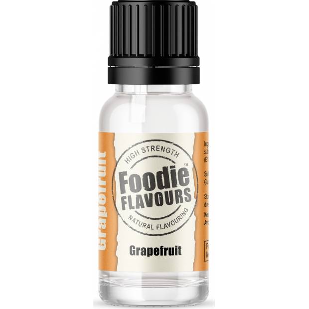 Přírodní koncentrované aroma 15ml grapefruit - Foodie Flavours