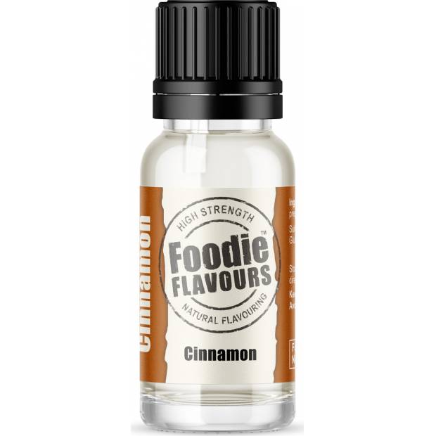 Přírodní koncentrované aroma 15ml skořice - Foodie Flavours