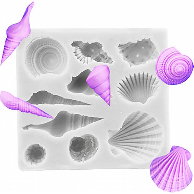 Silikonová formička moře - mušle - Cakesicq