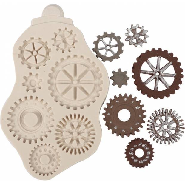 Silikonová formička ozubená kolečka 16,11cm - Cakesicq