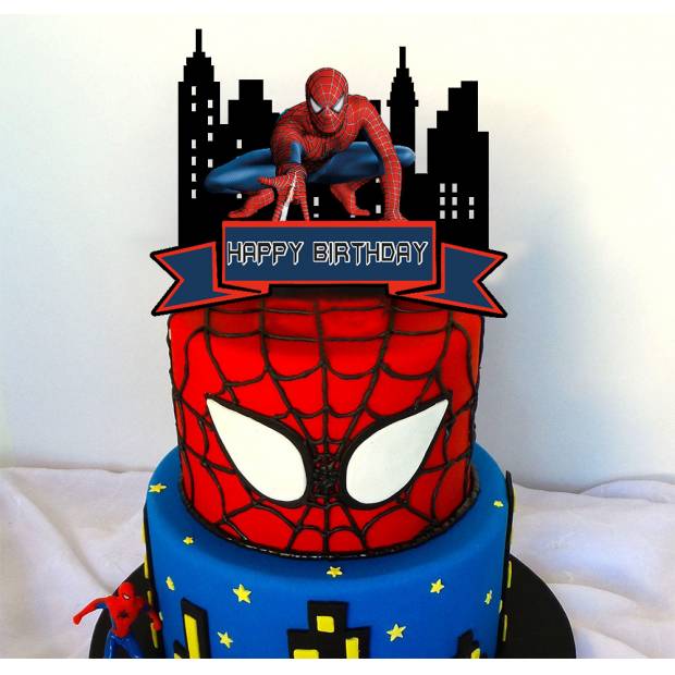 Zápich do dortu Spiderman - Cakesicq