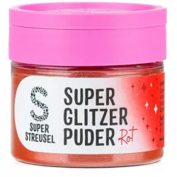 Prachová barva perleťová červená 10g - Super Streusel