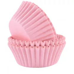 Košíčky na cupcakes, světle růžový 60ks - PME