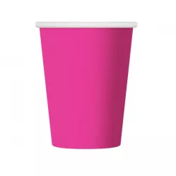 Papírový kelímek 270ml 6ks růžový - Godan