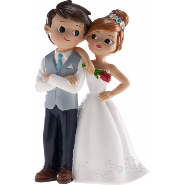 Svatební figurka na dort 16cm - Dekora