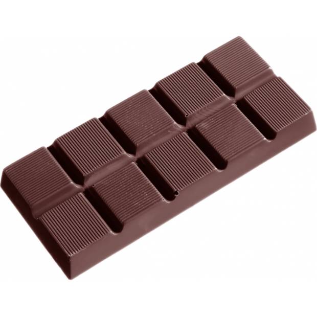 Forma na čokoládu tabulka 117x50x7mm 41g - CHOCOLATE WORLD