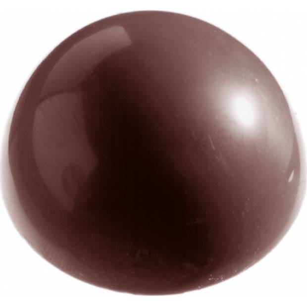 Forma na pralinky polokoule 70mm - CHOCOLATE WORLD