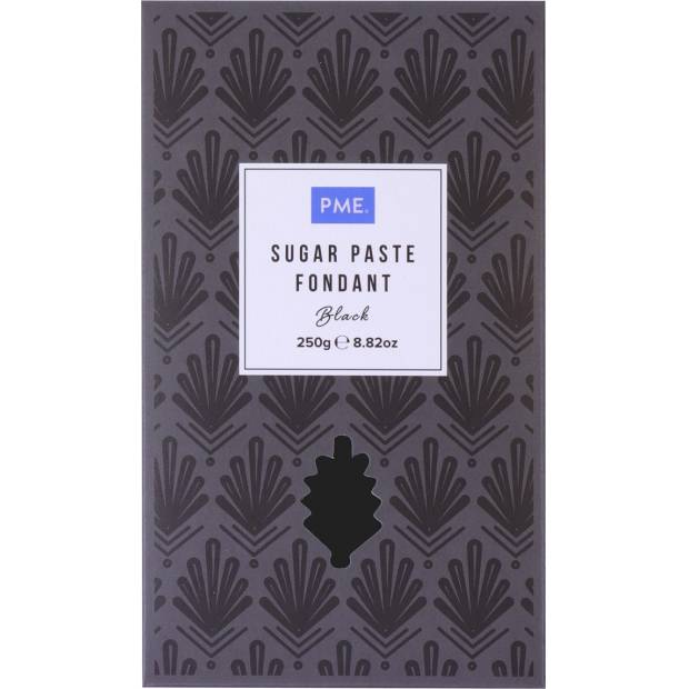 Potahovací hmota černá 250g - PME