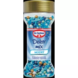 Dr. Oetker dekor mix modrý 50g - Dr. Oetker