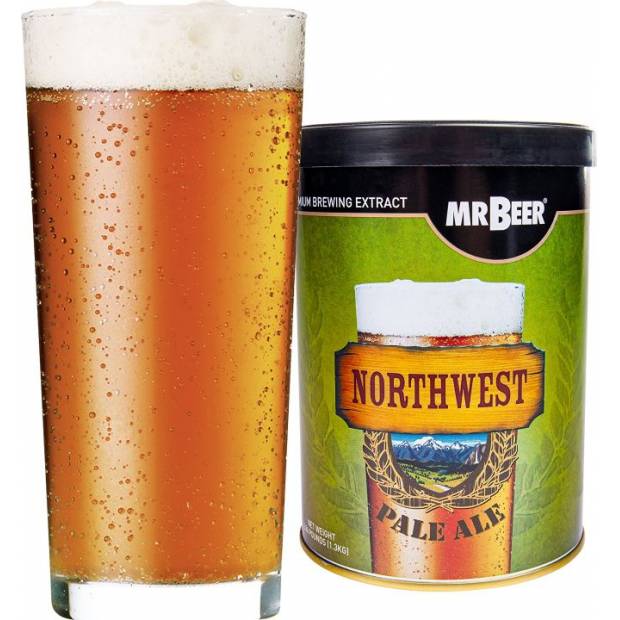 Směs na výrobu domácího piva NORTHWEST PALE ALE - 8,5l - BIOWIN
