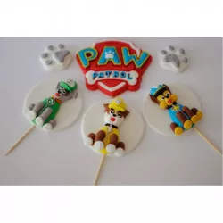 Cukrová figurka Paw Patrol 6ks