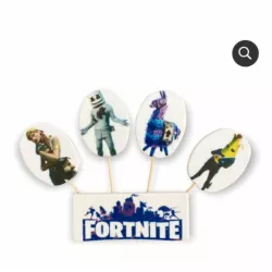 Cukrová figurka zápich na dort Fortnite
