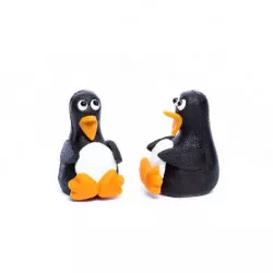 Marcipánová figurka tučňák 5,5x3,5 cm, 45g - Frischmann vyškov