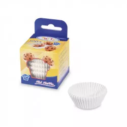 Cukrářský košíček bílý 35x20mm 100ks - Wimex