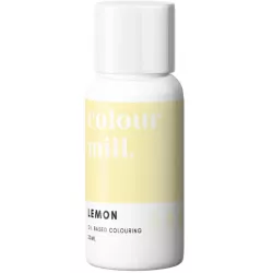 Olejová barva 20ml vysoce koncentrovaná citrónová - colour mill
