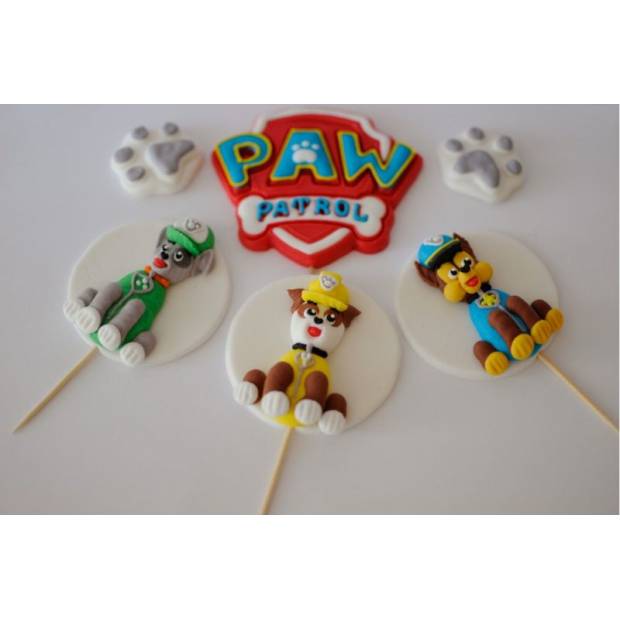 Cukrová figurka Paw Patrol 6ks - K Decor