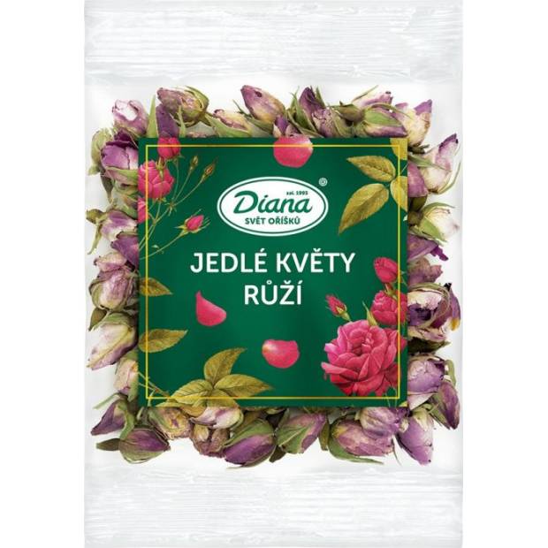 Jedlé květy růží 100g - Diana