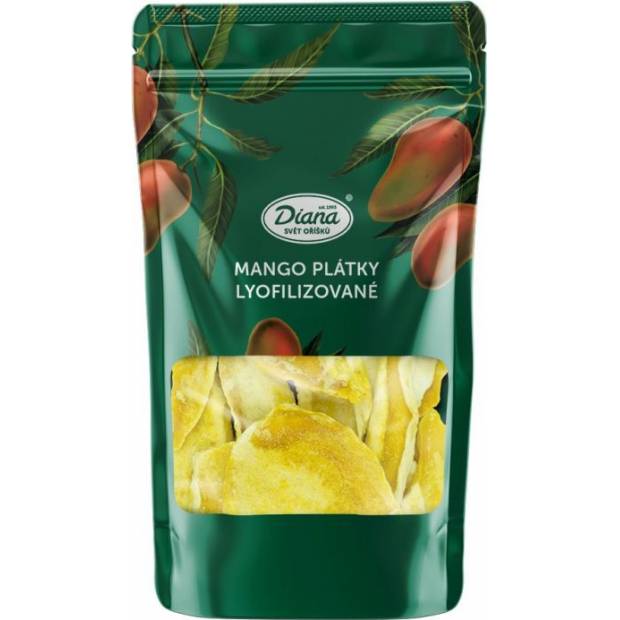 Mango plátky lyofilizované 40g - Diana