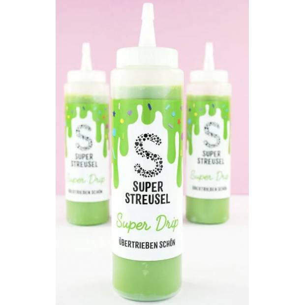Super Drip světle zelená 300g - Super Streusel