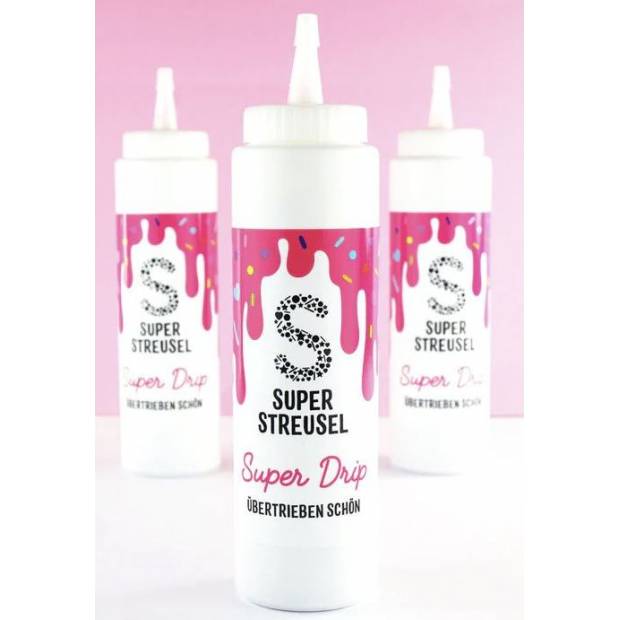 Super Drip růžová 300g - Super Streusel