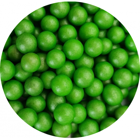 Cukrové perličky zelené 60g - Dekor Pol