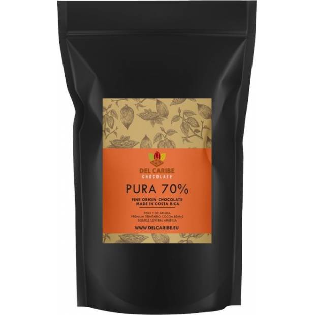Prvotřídní hořká čokoláda 70%, 1kg - Couverture - ChocolateDelCaribe