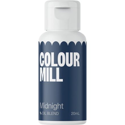 Olejová barva 20ml vysoce koncentrovaná midnight - colour mill
