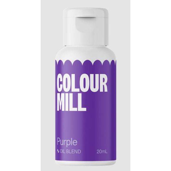 Olejová barva 20ml vysoce koncentrovaná Purple - colour mill