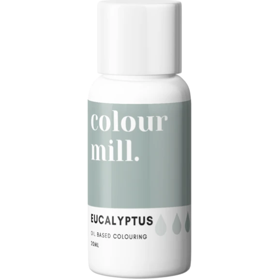 Olejová barva 20ml vysoce koncentrovaná eucalyptus - colour mill