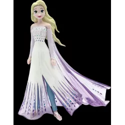 Figurka na dort Elsa bílé šaty 9,5 cm - Bullyland