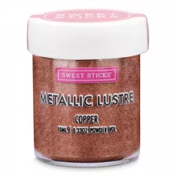 Prachová barva metalická Copper 10ml - Sweet Sticks