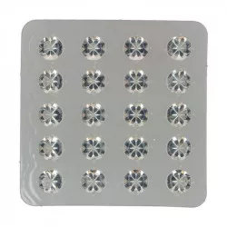 Jedlé diamanty 20ks průhledné - FunCakes