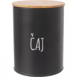 Dóza Čaj BLACK pr. 9,5 cm