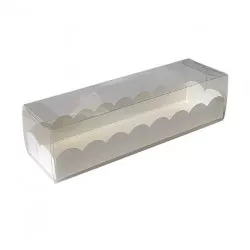 Krabička na makronky19x5cm 10ks dekor - Monaco