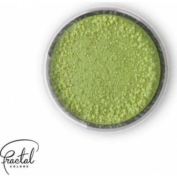 Jedlá prachová barva Fractal - Green Apple (2,5 g) - Fractal
