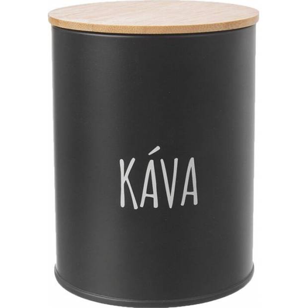 Dóza Káva BLACK pr. 9,5 cm