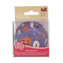 Košičky na cupcakes halloween, 48ks - FunCakes