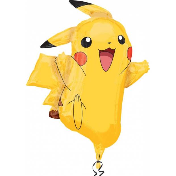 Fóliový balónek pikachu, 62cm - Amscan