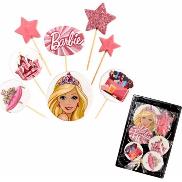 Cukrová figurka Barbie - K Decor