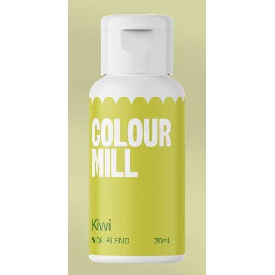 Olejová barva 20ml vysoce koncentrovaná kiwi - colour mill
