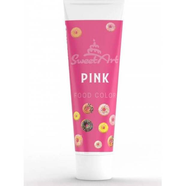 SweetArt gelová barva tuba Pink (30 g)