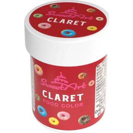 SweetArt gelová barva Claret (30 g)