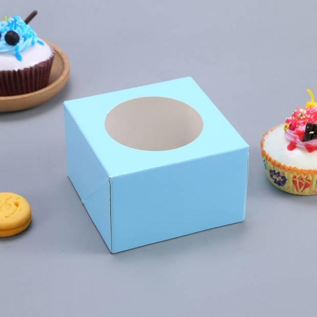 Krabička na cupcaky 25ks modrá - Cakesicq