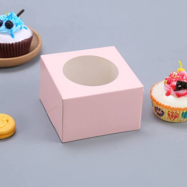 Krabička na cupcaky 100ks světle růžové - Cakesicq
