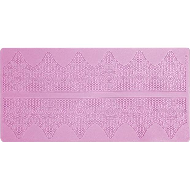 Silikonová forma na jedlou krajku 38x18 cm - Cakesicq