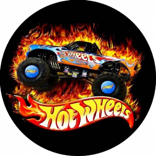 Jedlý papír Hot Wheels 19,5cm - Pictu Hap