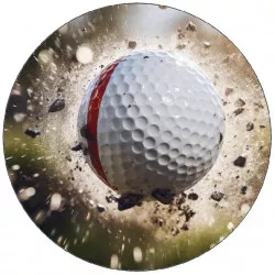Jedlý papír golfový míček 19,5cm