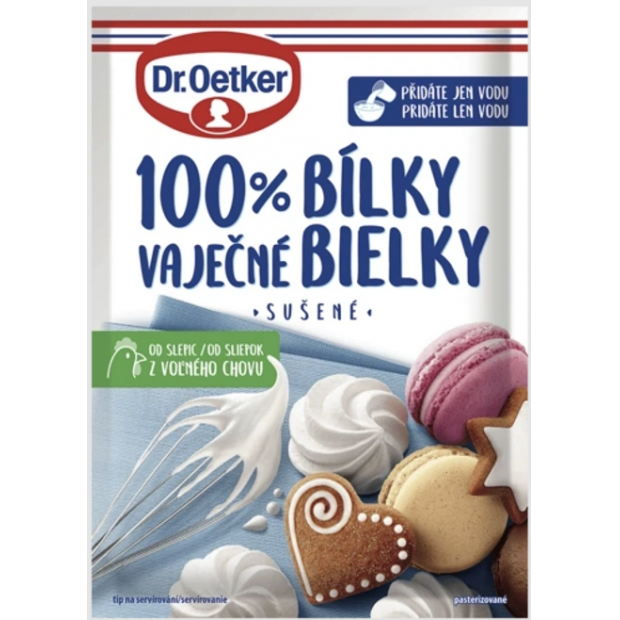 Dr. Oetker 100% vaječné bílky - Dr. Oetker