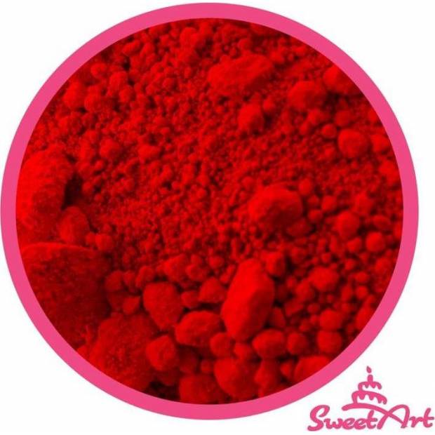 SweetArt jedlá prachová barva Wild Cherry třešňově červená (2,5 g)